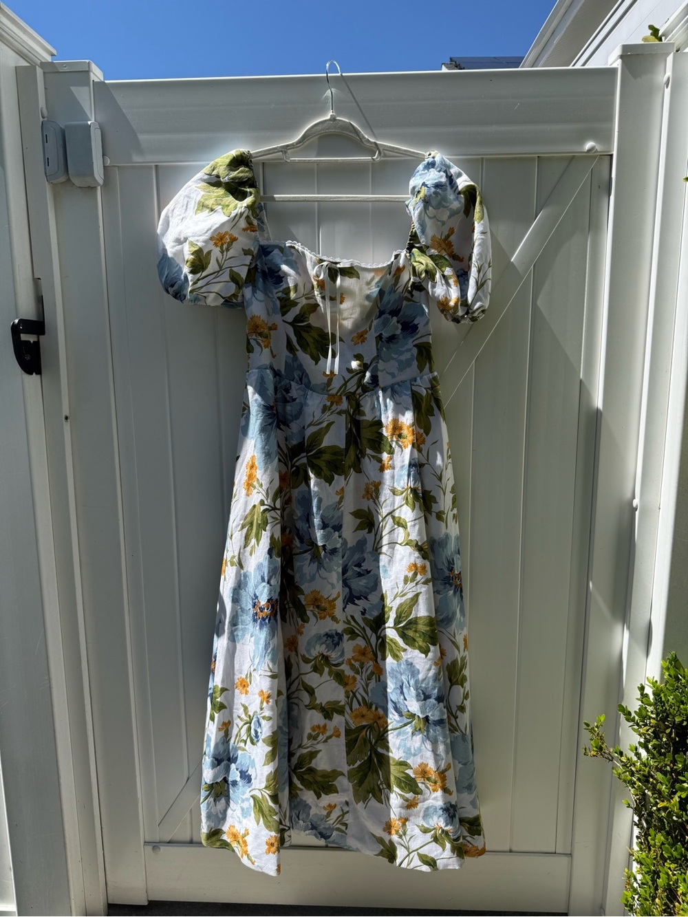 Reformation Davila Linen Dress - Picture 4 of 8